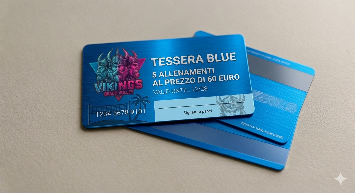 CONTRIBUTO TESSERA BLUE - 5 ALLENAMENTI